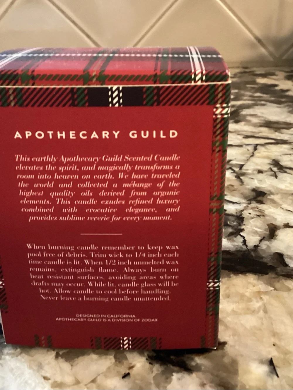 Apothecary Guild Siberian Fir Candle with Wooden Wick
